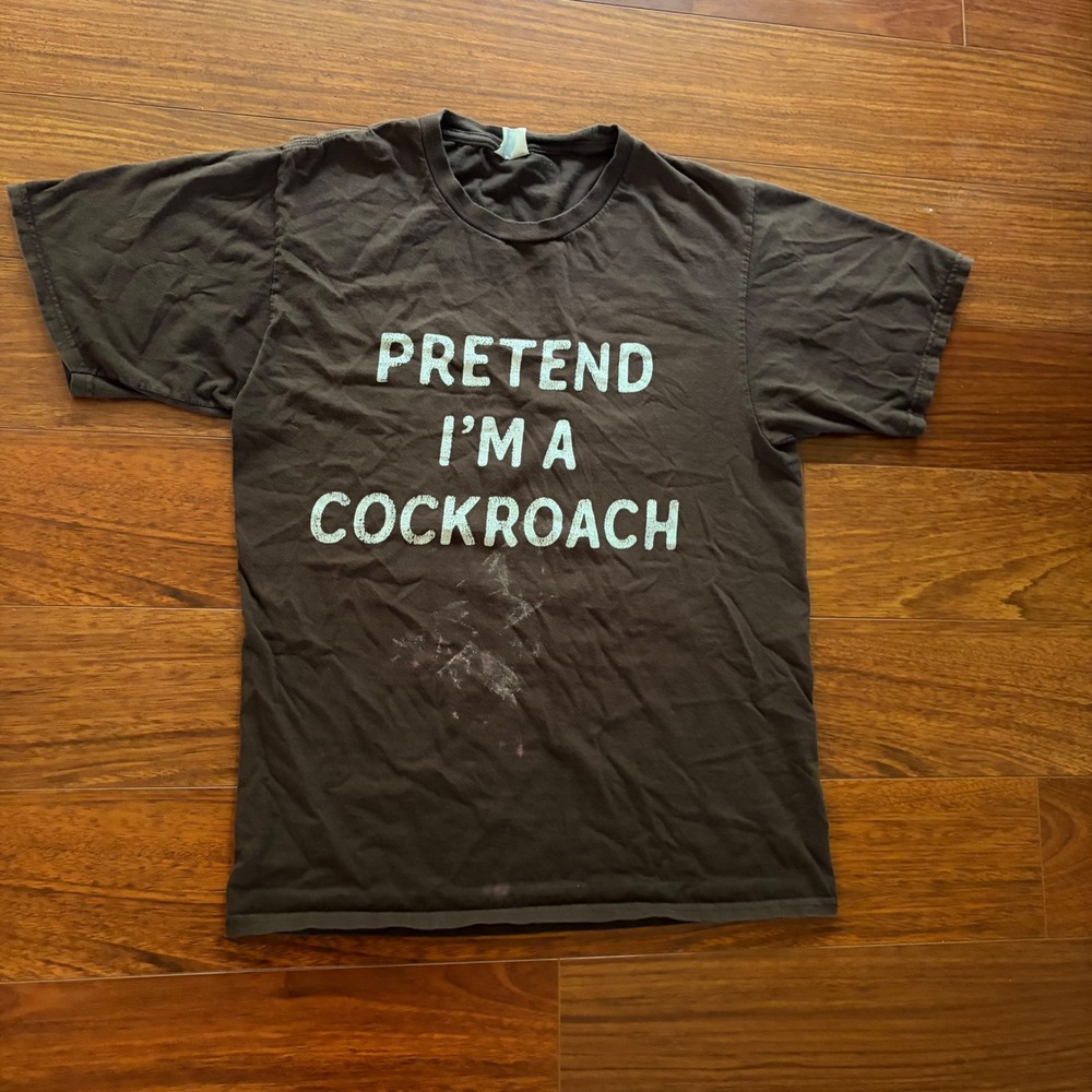 Vintage Grail Abercrombie Style Humor Comedy Graphic Tee Brown Cotton Small